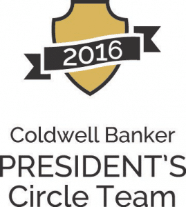 2016 Coldwell Banker President's Circle Team